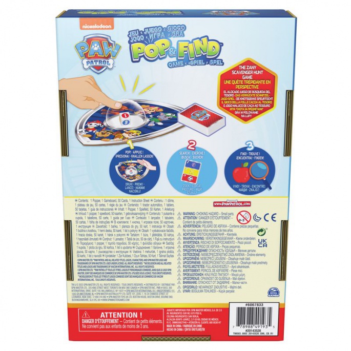 Spin Master Games PAW Patrol Cerca e trova
