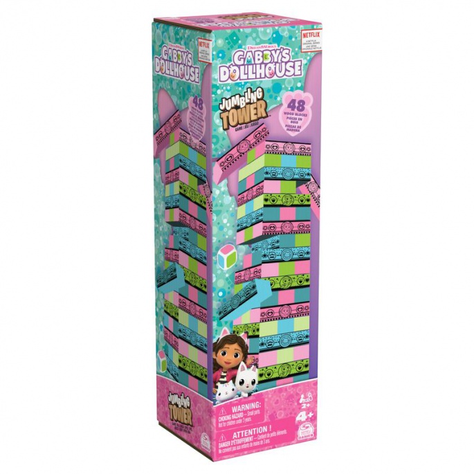 Spin Master Games Gabby's Dollhouse gioco Torre Instabile