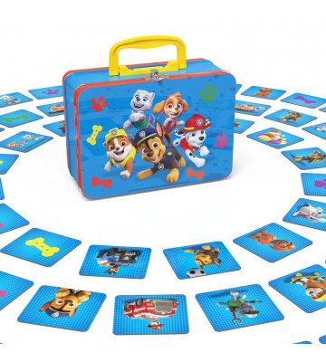Spin Master Games PAW Patrol pexeso in una valigetta di latta