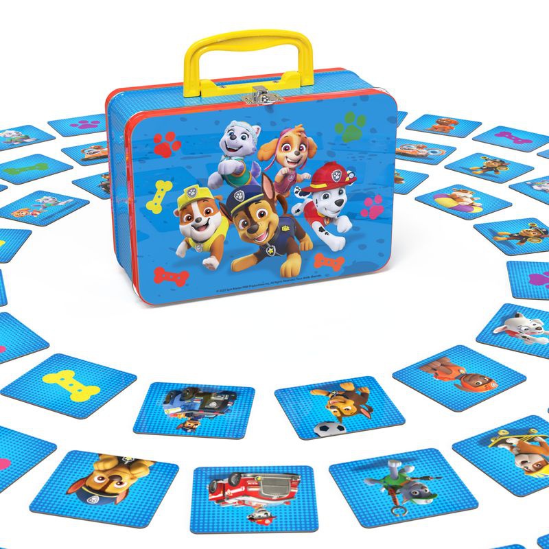 Spin Master Games PAW Patrol pexeso in una valigetta di latta