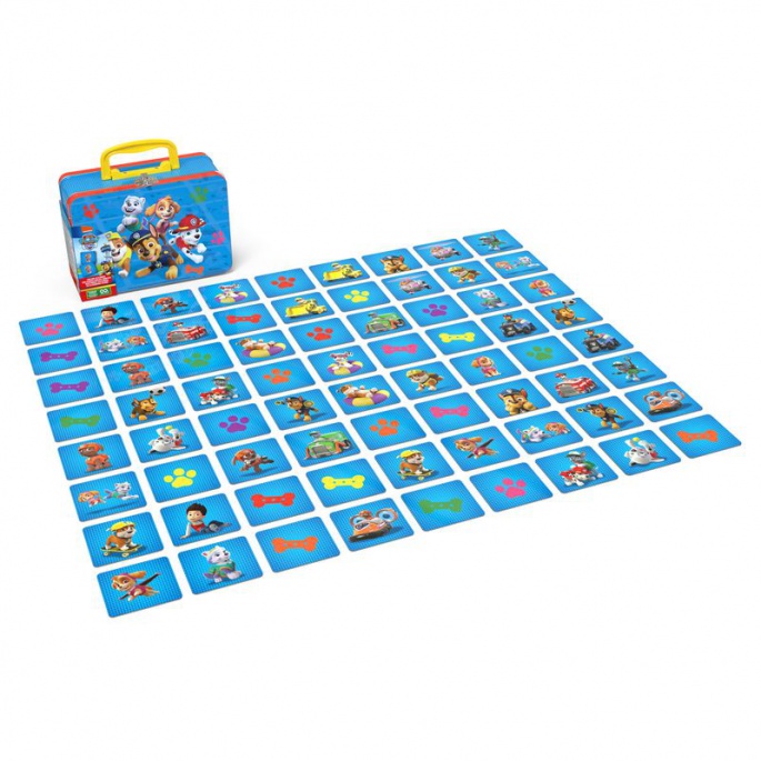 Spin Master Games PAW Patrol pexeso in una valigetta di latta