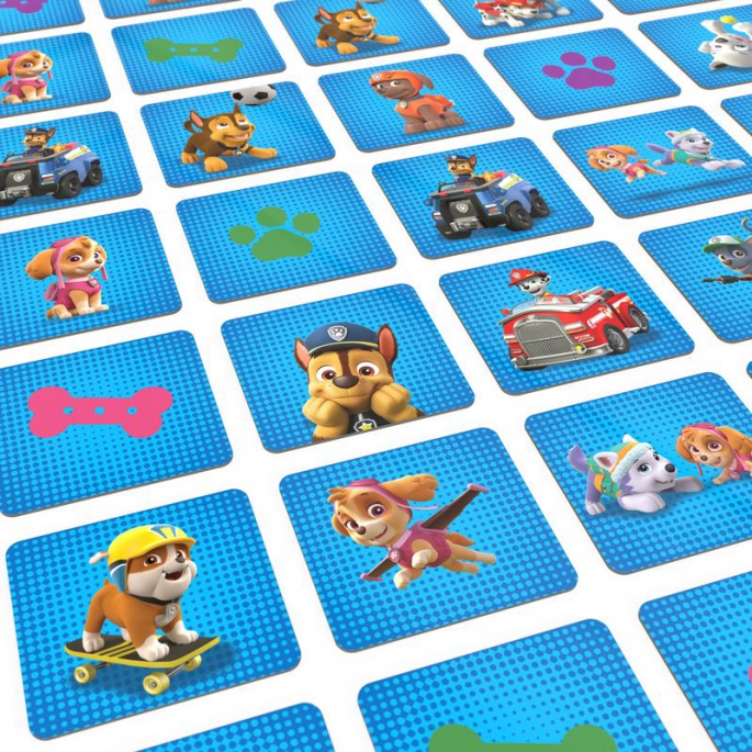 Spin Master Games PAW Patrol pexeso in una valigetta di latta