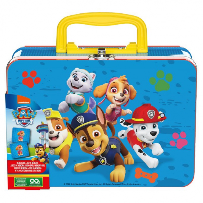 Spin Master Games PAW Patrol pexeso in una valigetta di latta