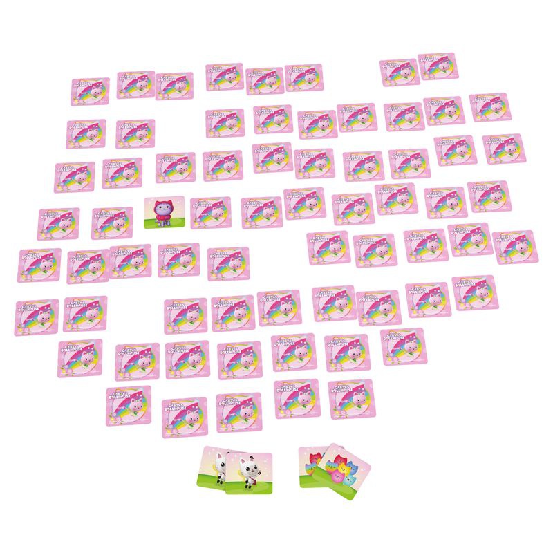 Spin Master Games Gabby's Dollhouse memory in una valigetta di latta