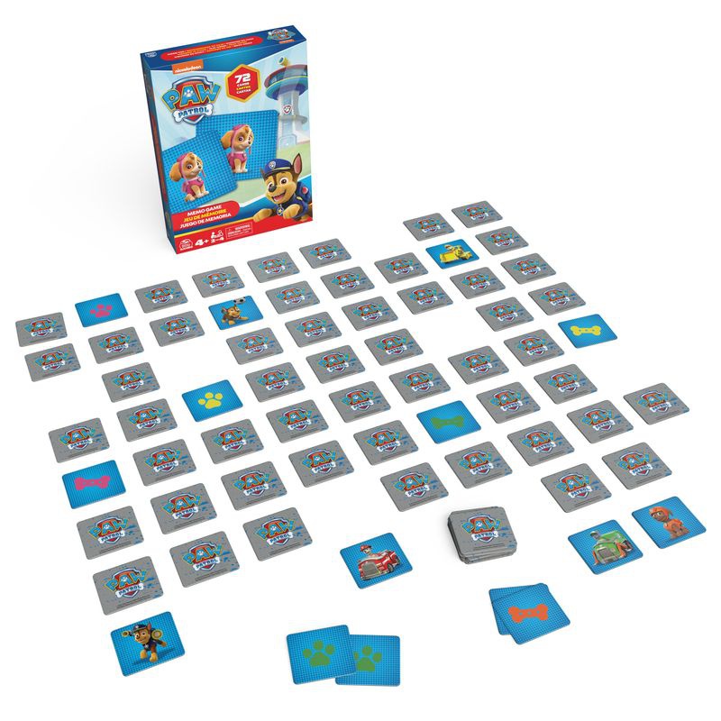 Spin Master Games PAW Patrol pexeso 72 carte