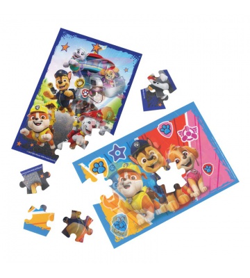 Spin Master Games PAW Patrol puzzle lenticolare 2x24 pezzi