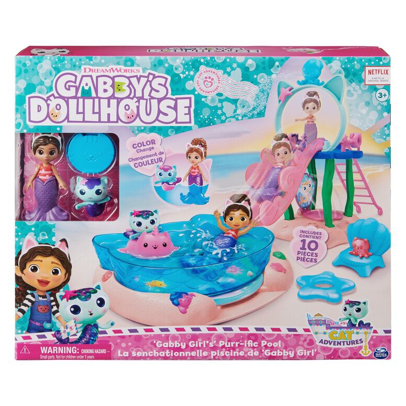 Gabby's Dollhouse set di giochi per piscina