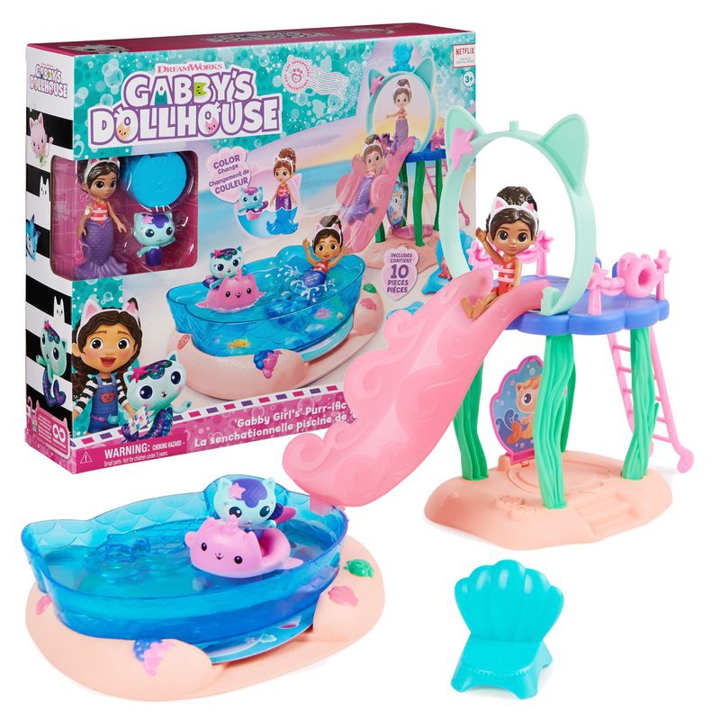 Gabby's Dollhouse set di giochi per piscina