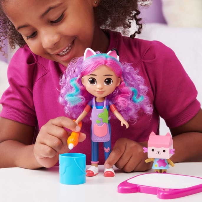 Gabby's Dollhouse bambola con figurina - set creativo