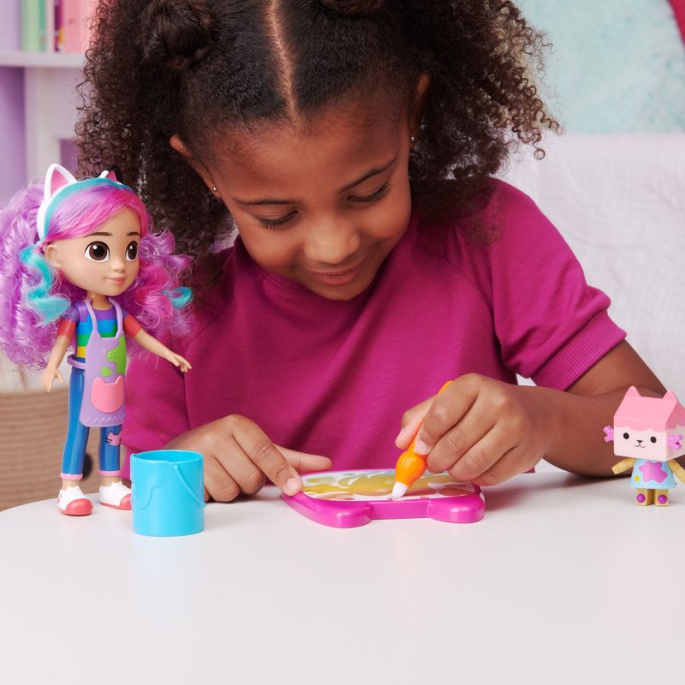 Gabby's Dollhouse bambola con figurina - set creativo