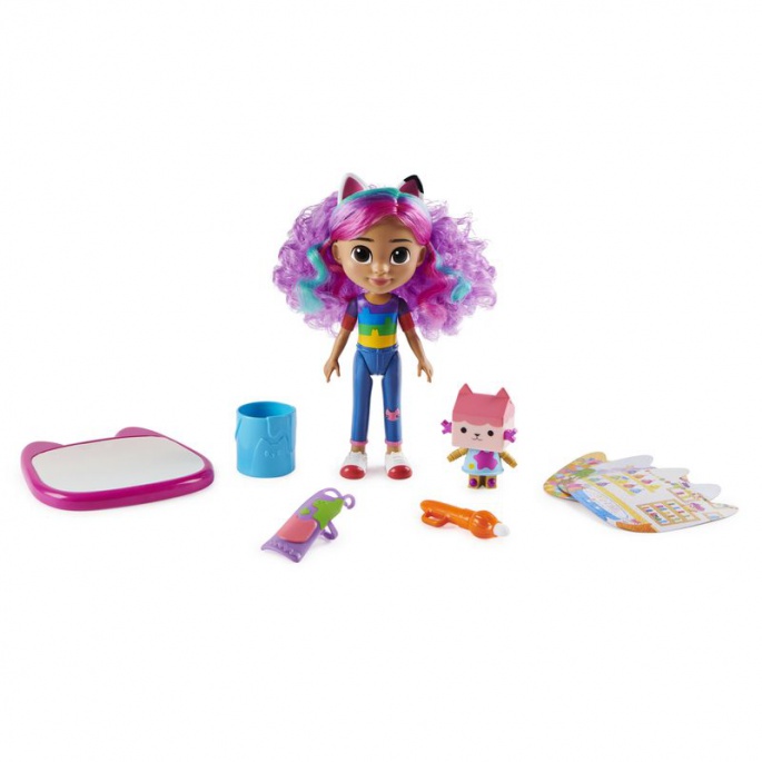 Gabby's Dollhouse bambola con figurina - set creativo