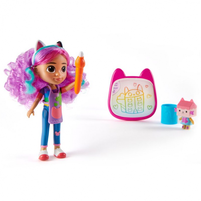 Gabby's Dollhouse bambola con figurina - set creativo