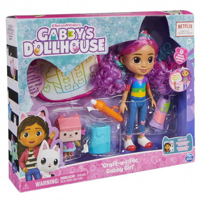 Gabby's Dollhouse bambola con figurina - set creativo