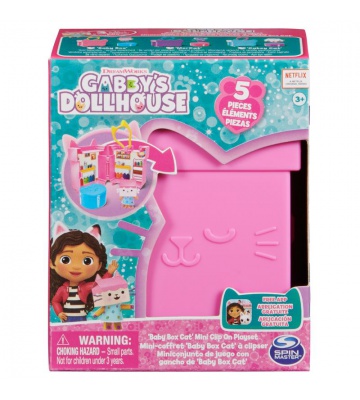 Gabby's Dollhouse set pieghevole da appendere Baby box