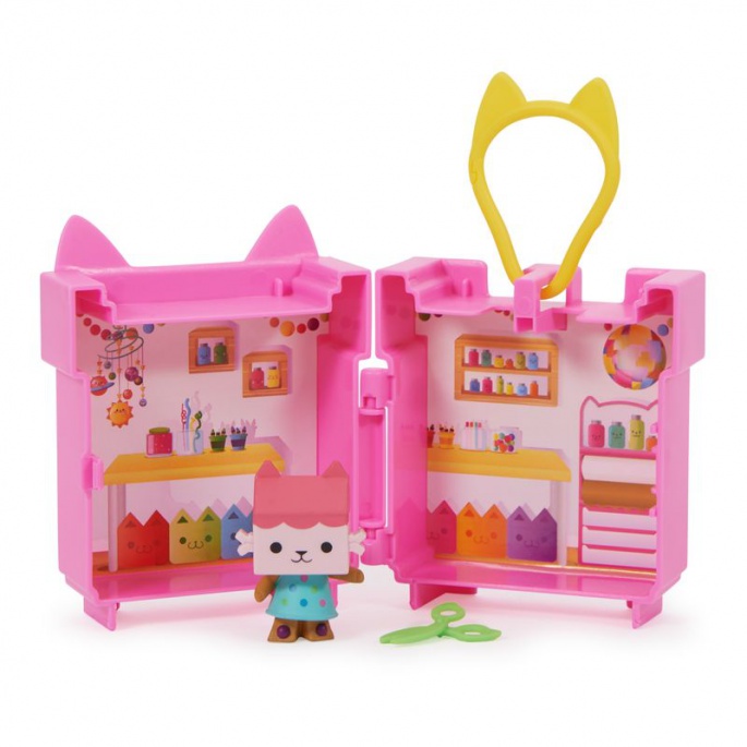 Gabby's Dollhouse set pieghevole da appendere Baby box