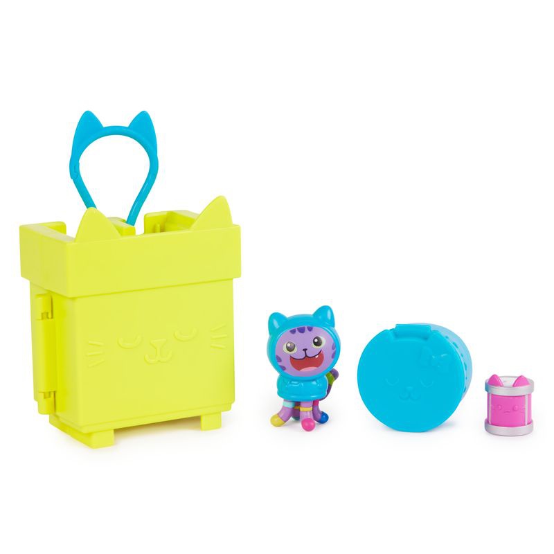 Gabby's Dollhouse set di ciondoli pieghevoli DJ Catnip