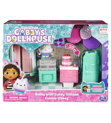 Gabby's Dollhouse stanza deluxe con cucina