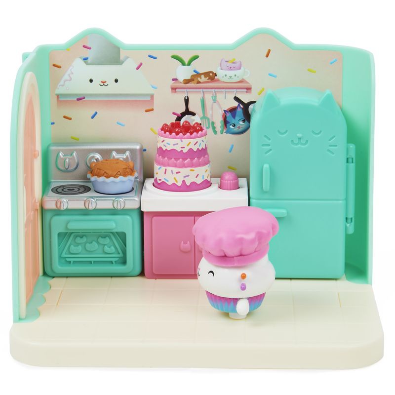 Gabby's Dollhouse stanza deluxe con cucina