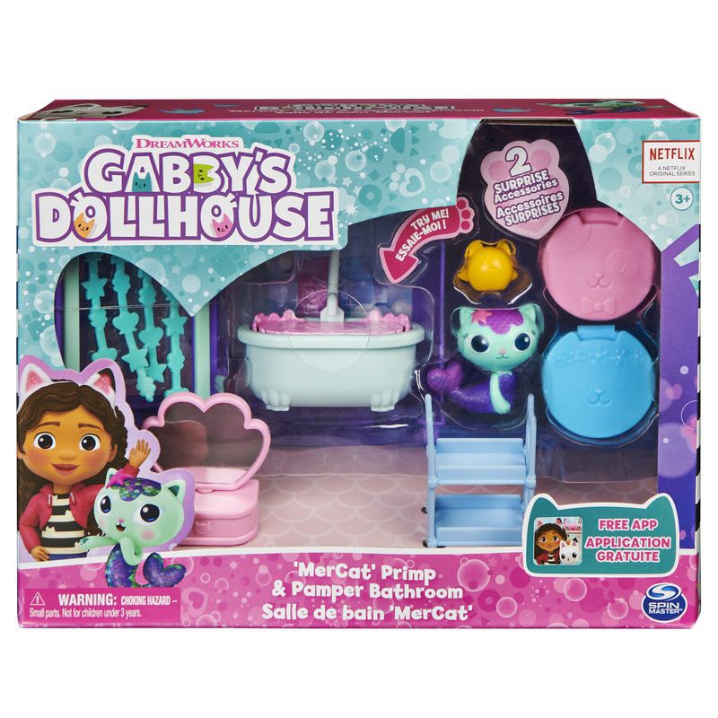 Gabby's Dollhouse bagno di lusso in camera