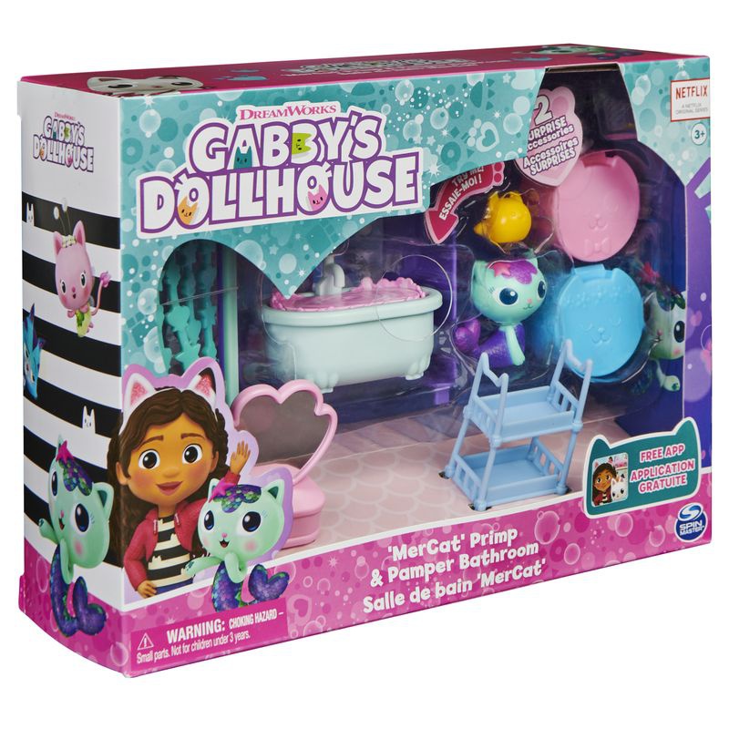 Gabby's Dollhouse bagno di lusso in camera
