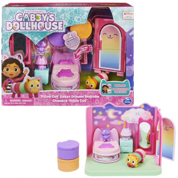 Gabby's Dollhouse camera da letto deluxe