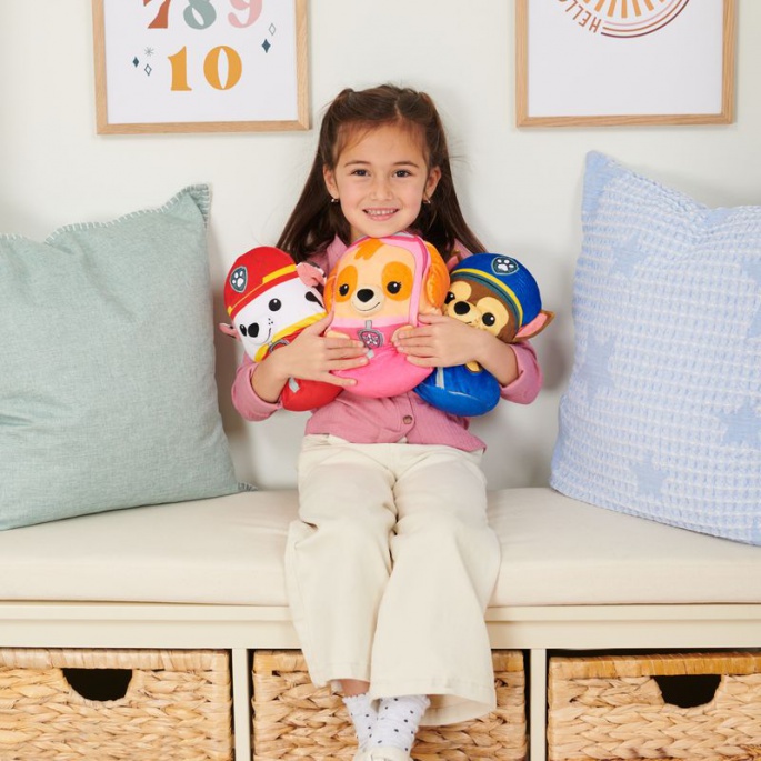 PAW Patrol peluche/cuscino trendy Marshall 20 cm 2024
