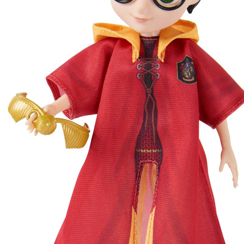 Harry Potter Quidditch attrezzatura con figura da 20 cm