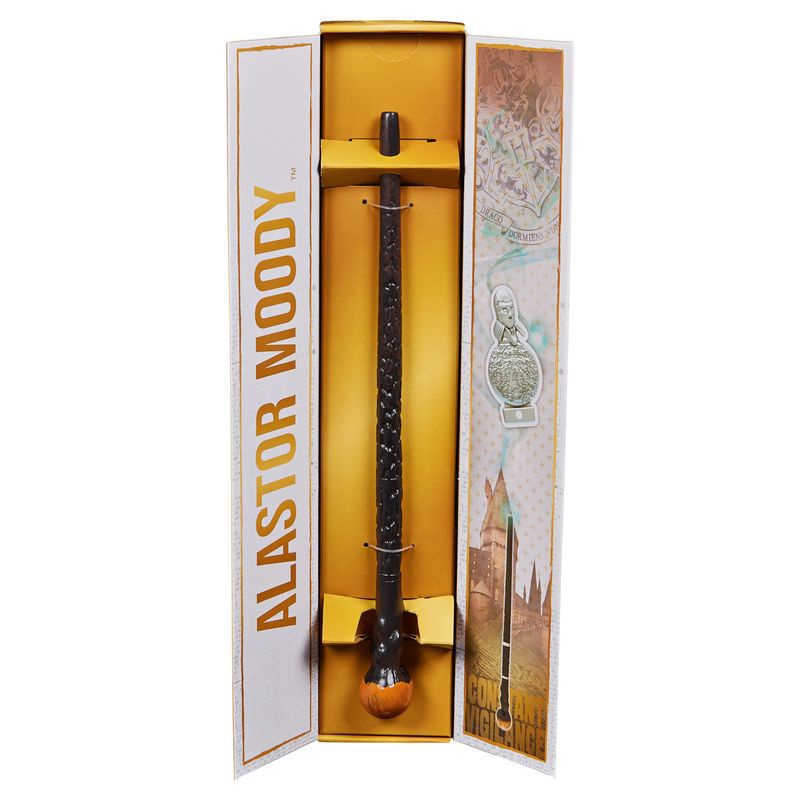 Bacchetta da collezione Harry Potter con supporto 2C Alastor Moody