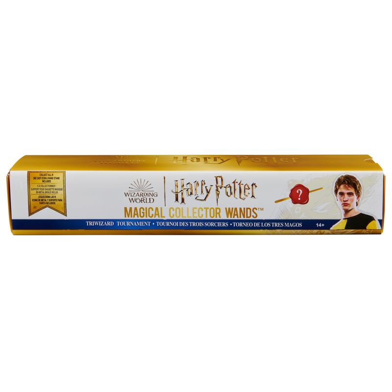 Bacchetta da collezione Harry Potter con supporto 2C Cedric Diggory