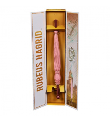 Bacchetta da collezione Harry Potter con supporto 2C Hagrid