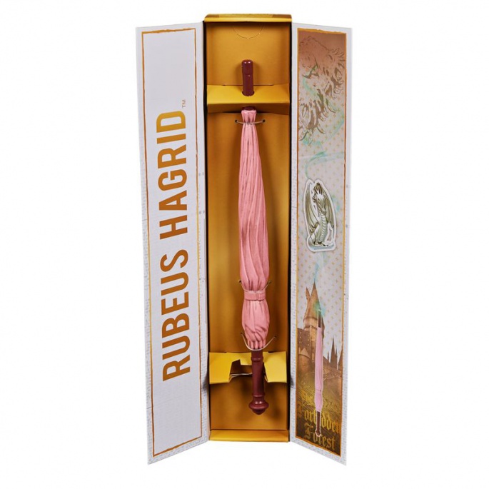 Bacchetta da collezione Harry Potter con supporto 2C Hagrid