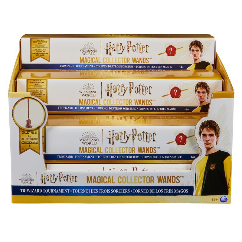 Bacchetta da collezione Harry Potter con supporto 2C Hagrid