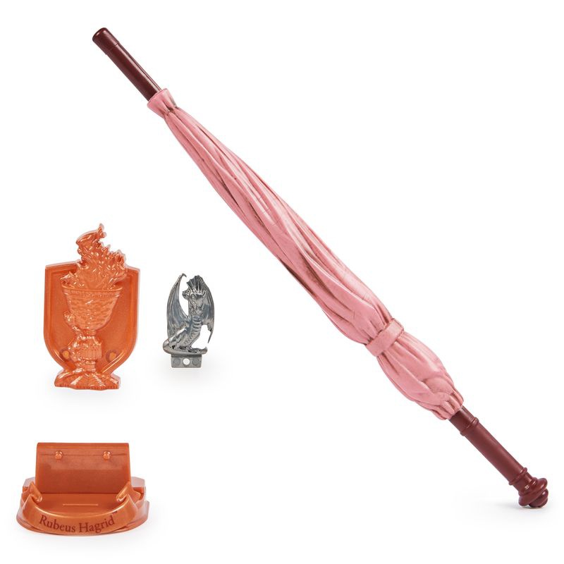 Bacchetta da collezione Harry Potter con supporto 2C Hagrid