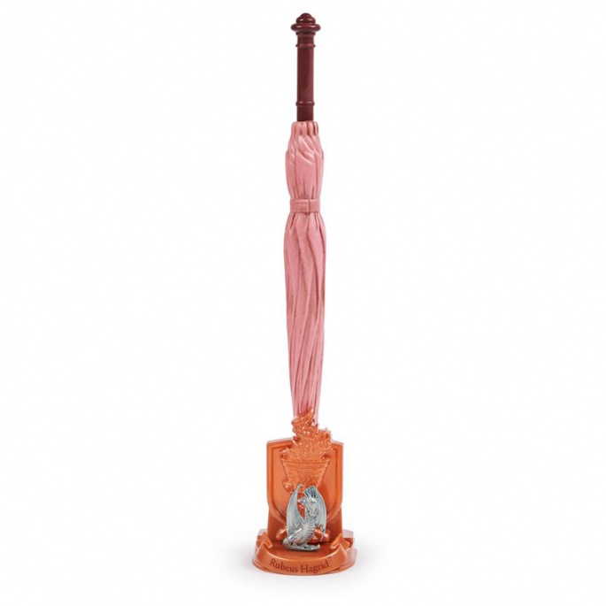 Bacchetta da collezione Harry Potter con supporto 2C Hagrid