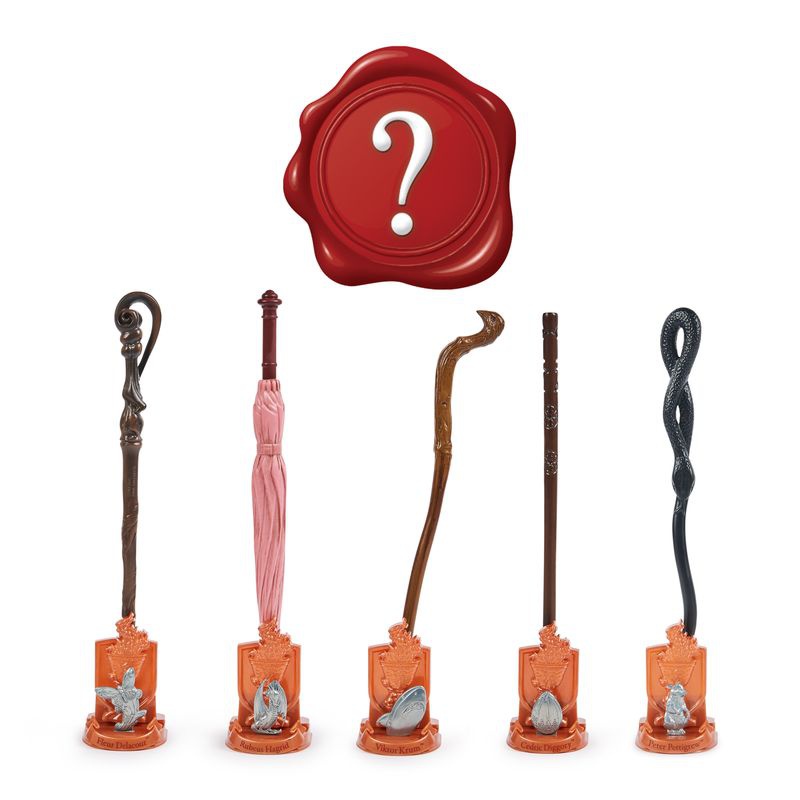 Bacchetta da collezione Harry Potter con supporto 2C Hagrid