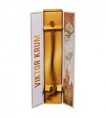 Bacchetta da collezione Harry Potter con supporto 2C Viktor Krum