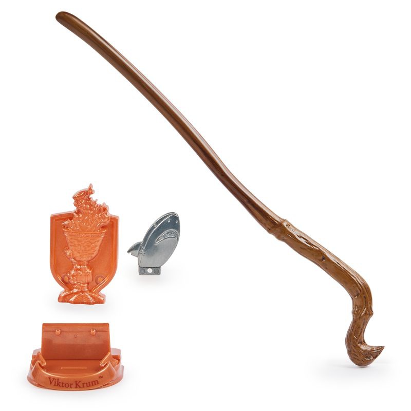 Bacchetta da collezione Harry Potter con supporto 2C Viktor Krum