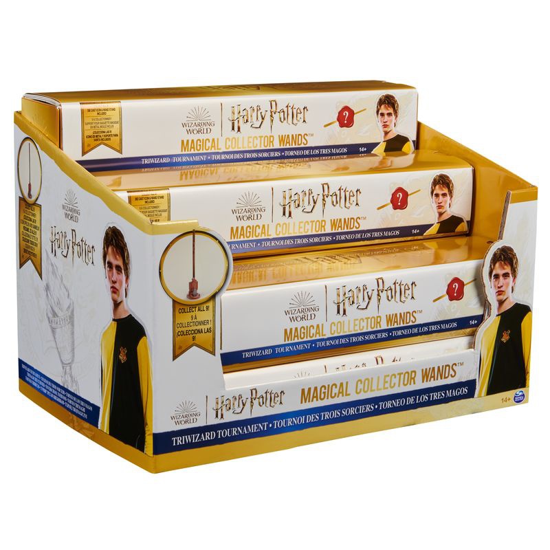 Bacchetta da collezione Harry Potter con supporto 2C Viktor Krum