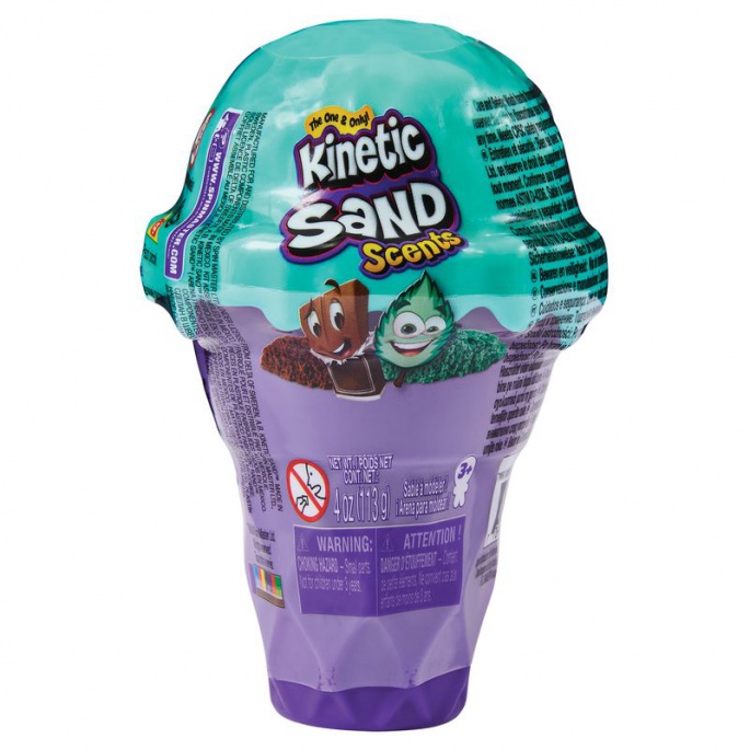 Kinetic Sand cono gelato profumato cioccolato e menta