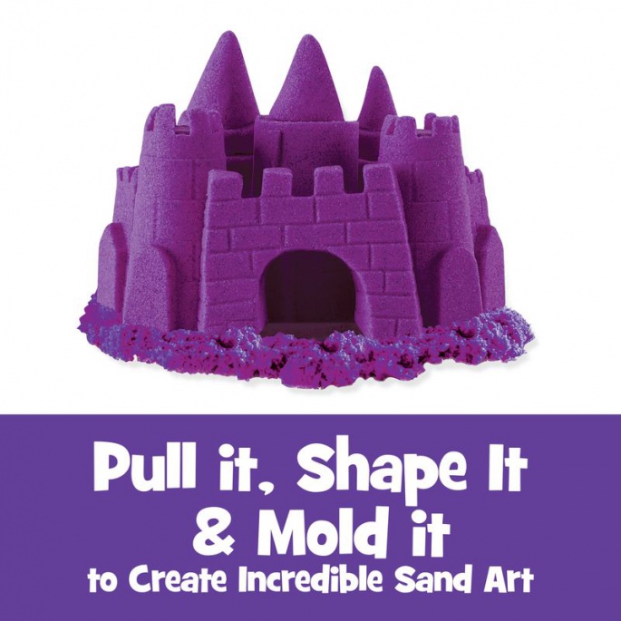 Kinetic Sand confezione di sabbia viola 0,9 kg