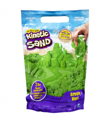 Kinetic Sand confezione di sabbia verde 0,9 kg