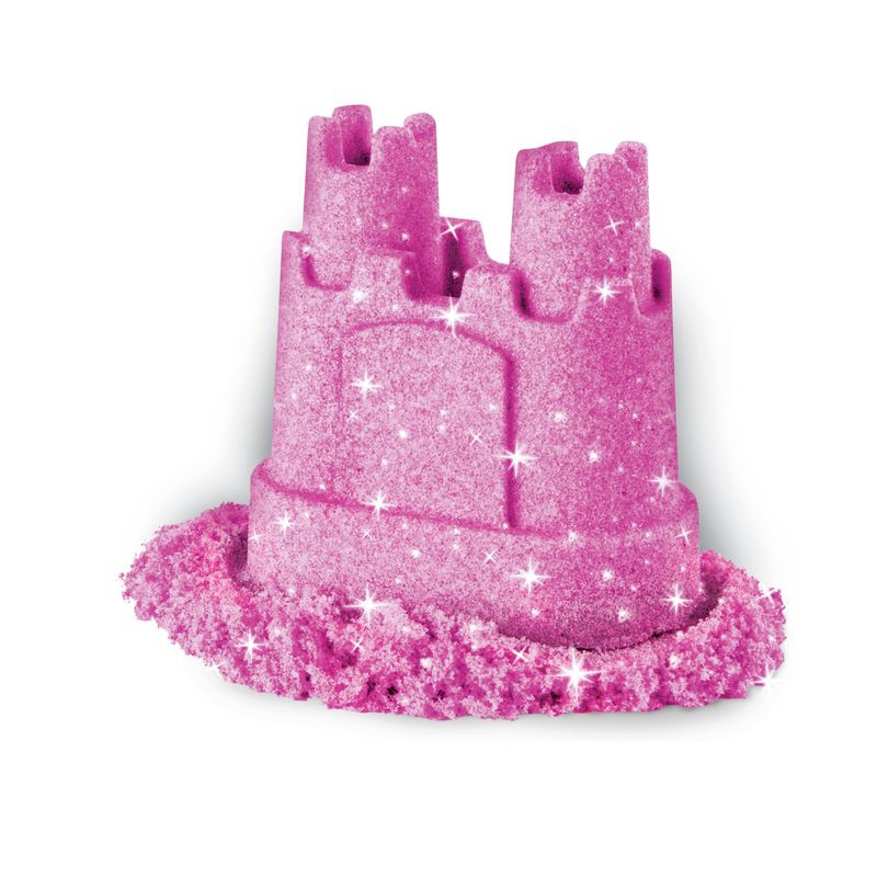 Kinetic Sand tre bicchieri di sabbia luccicante