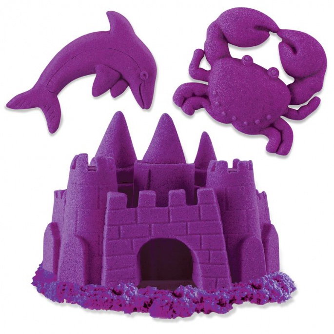 Kinetic Sand confezione di sabbia liquida viola 0,9 kg