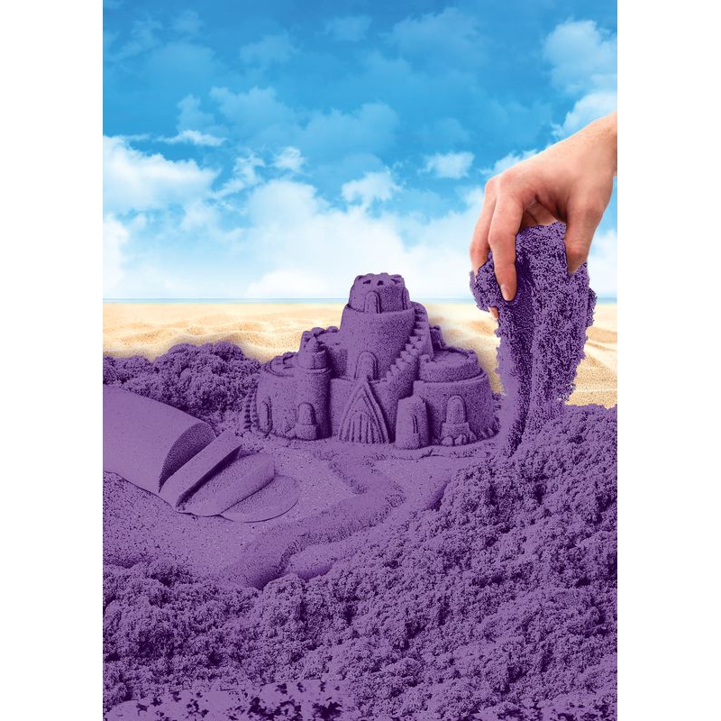 Kinetic Sand confezione di sabbia liquida viola 0,9 kg