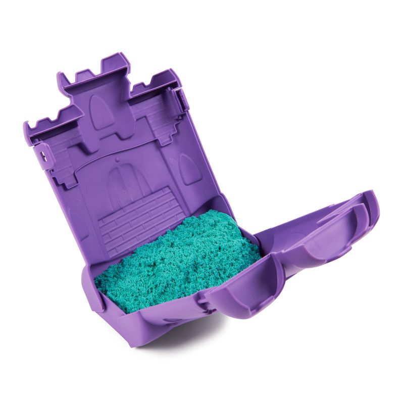 Kinetic Sand forma castello con sabbia liquida