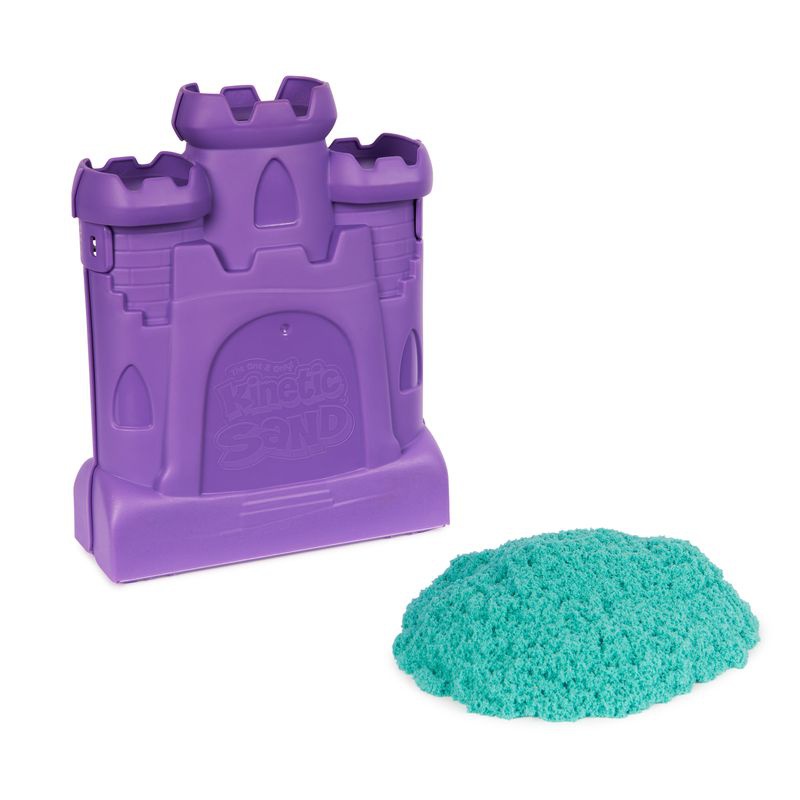 Kinetic Sand forma castello con sabbia liquida
