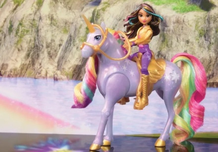 Unicorno luminoso interattivo Wildstar