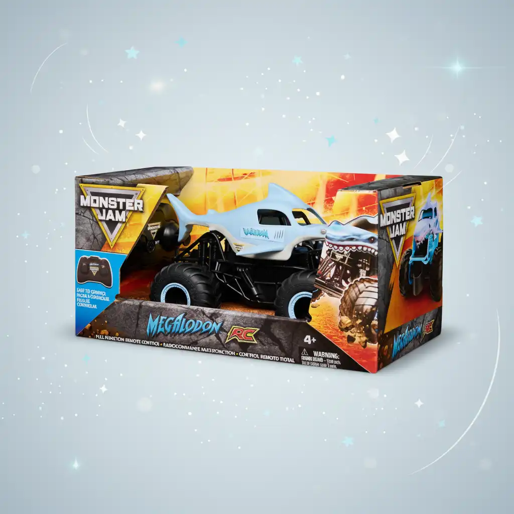 Lavorazione precisa e dettagli autentici del telaio Monster Jam.