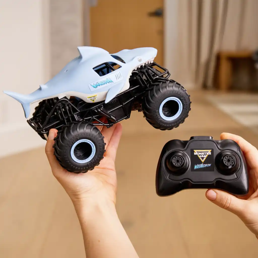 Crea la tua rally Monster Jam piena di trucchi.