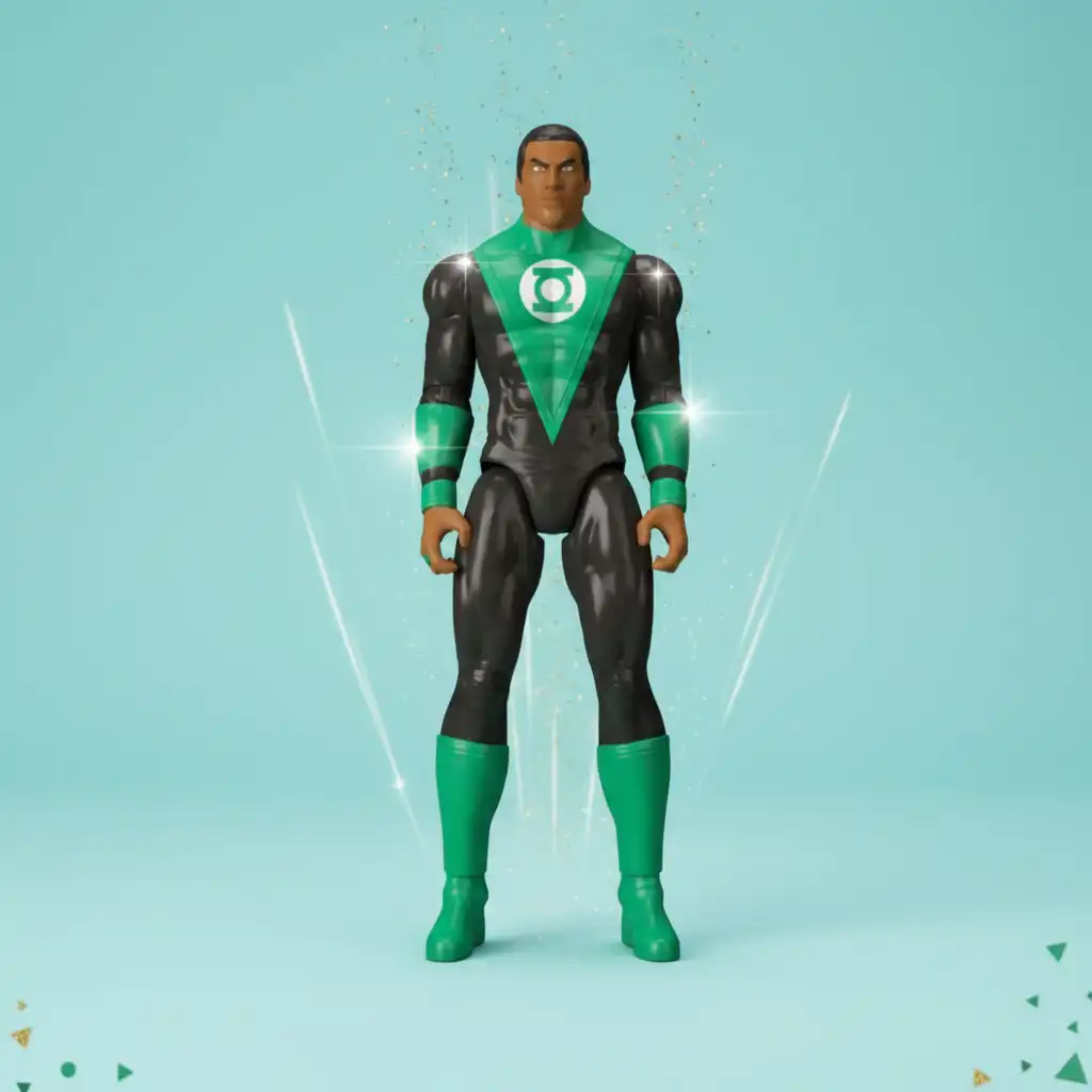 Crea la tua lega della giustizia con action figure mobili.